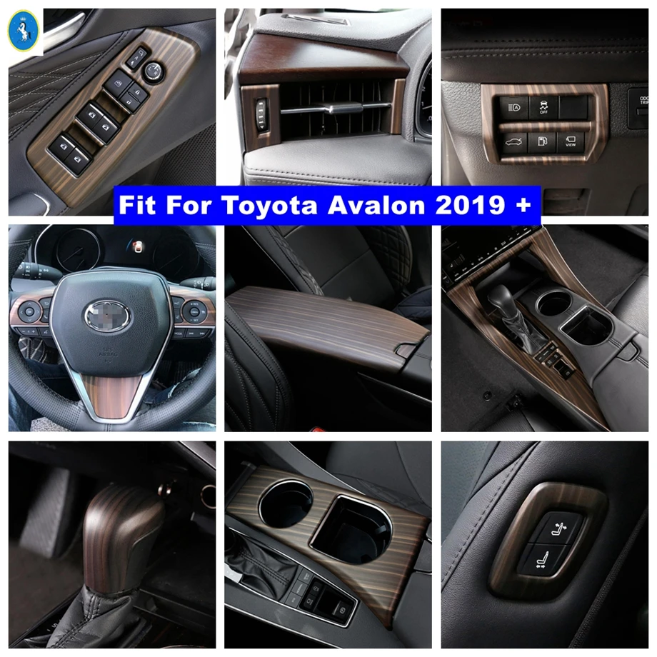 Wood Grain Look Interior Refit Kit Air AC / Door Bowl / Lift Button / Gear Box Panel Cover Trim For Toyota Avalon 2019 - 2022
Wood Grain Look Interior Refit Kit Air AC / Door Bowl / Lift Button / Gear Box Panel Cover Trim For Toyota Avalon 2019 - 2022