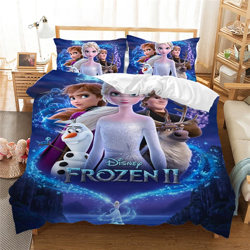 Disney New Anna Elsa Bedding Set Queen King Size Frozen Bed Set Children Girl Duvet Cover Home TextilesComforter Bedding Sets
Disney New Anna Elsa Bedding Set Queen King Size Frozen Bed Set Children Girl Duvet Cover Home TextilesComforter Bedding Sets