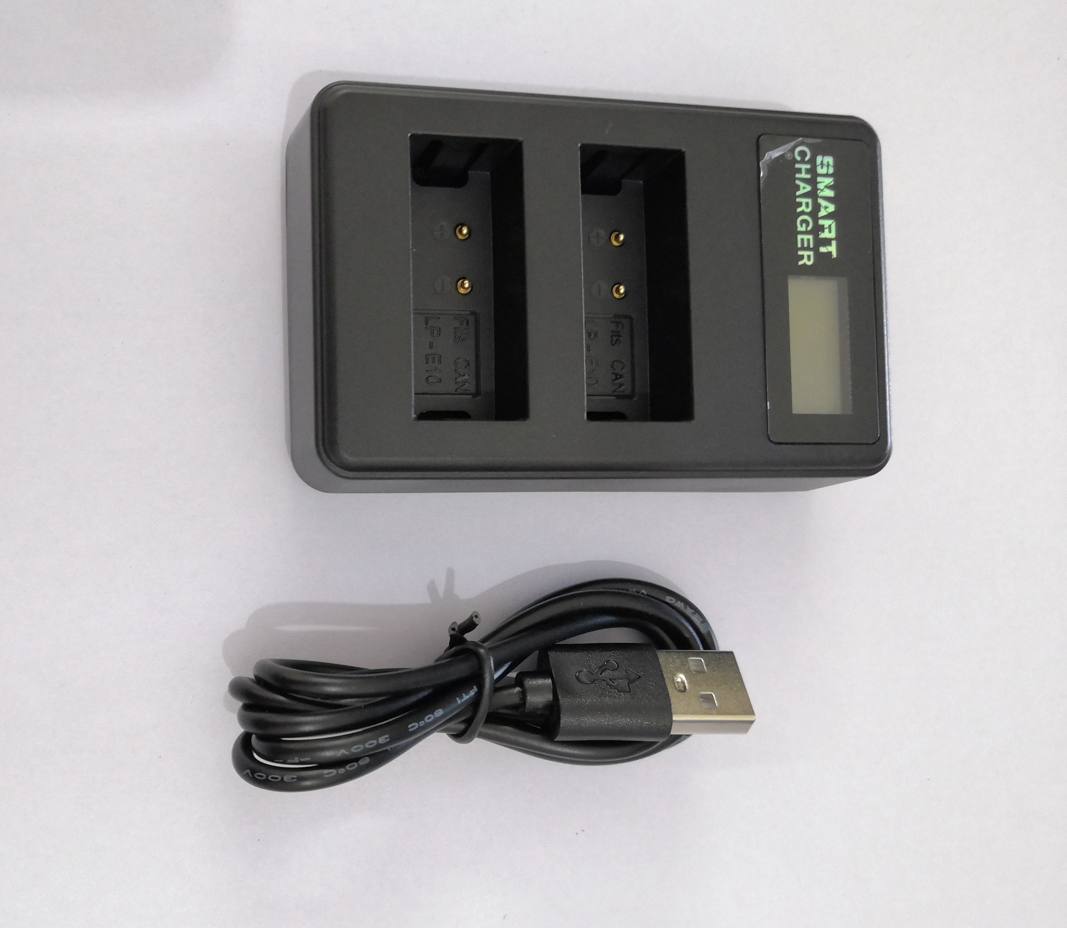 LCD LP E10 Compact Dual Channel LCD Camera Battery Charger for Canon LP-E10 Camera Battery
LCD LP E10 Compact Dual Channel LCD Camera Battery Charger for Canon LP-E10 Camera Battery