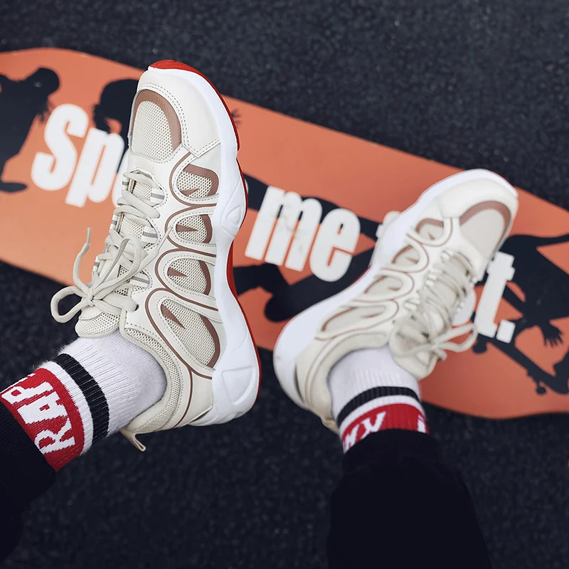 New Popular Style Men Running Shoes Lace Up Athletic Shoes Outdoor Walkng jogging Sneakers Comfortable
New Popular Style Men Running Shoes Lace Up Athletic Shoes Outdoor Walkng jogging Sneakers Comfortable