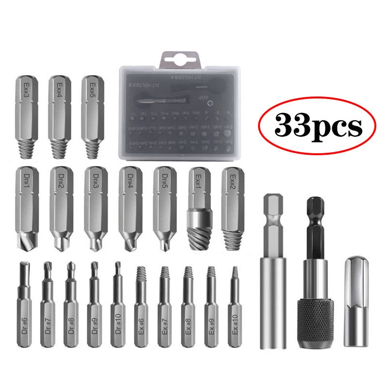 Screw Extractor Set Screw Bolts All-purpose Easy Out Remover Stripped Screw Extractor Tool For Screws Extracting Инструменты
Screw Extractor Set Screw Bolts All-purpose Easy Out Remover Stripped Screw Extractor Tool For Screws Extracting Инструменты