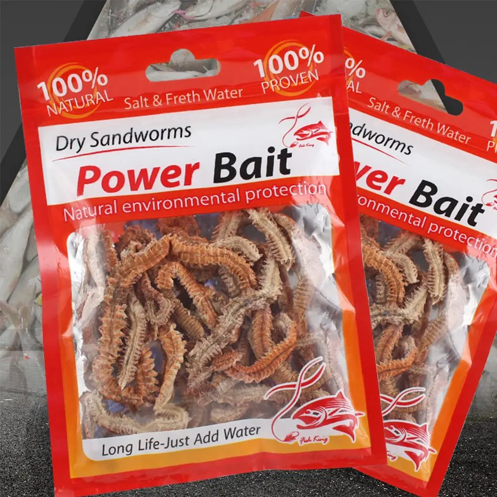 1Pack Hot New Fishing Goods 6g 10g Sandworm Dry Lugworm Silicone Baits Fishing Power Lures
1Pack Hot New Fishing Goods 6g 10g Sandworm Dry Lugworm Silicone Baits Fishing Power Lures