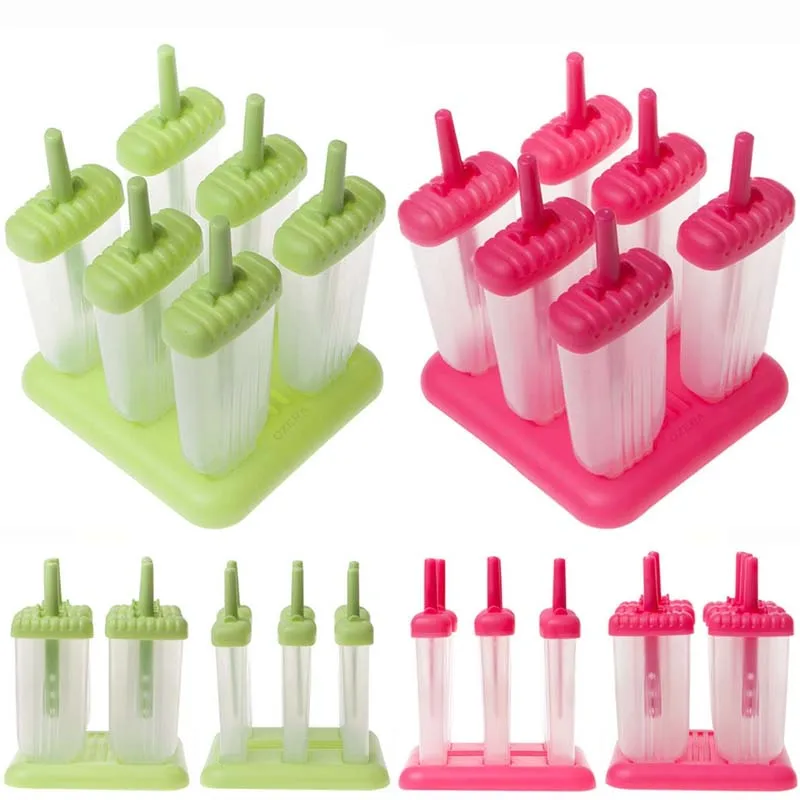 Ice Cream Popsicle Molds Plastic Material Cooking Tools Rectangle Shaped Reusable Frozen Ice Cream Baking Moulds Ice Cream Tubs
Ice Cream Popsicle Molds Plastic Material Cooking Tools Rectangle Shaped Reusable Frozen Ice Cream Baking Moulds Ice Cream Tubs