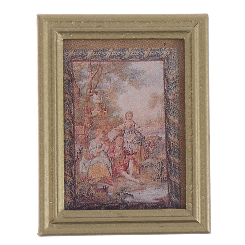 1:12 New Dollhouse Miniature Photos Oil Painting Mural Wall Picture Doll House Decoration 5.2*4.4cm
1:12 New Dollhouse Miniature Photos Oil Painting Mural Wall Picture Doll House Decoration 5.2*4.4cm