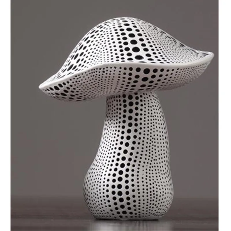 European Style Simulation Mushrooms Yayoi Kusama Wave Point Resin Craftwork Statue Coffee Shop Decoration M2039
European Style Simulation Mushrooms Yayoi Kusama Wave Point Resin Craftwork Statue Coffee Shop Decoration M2039