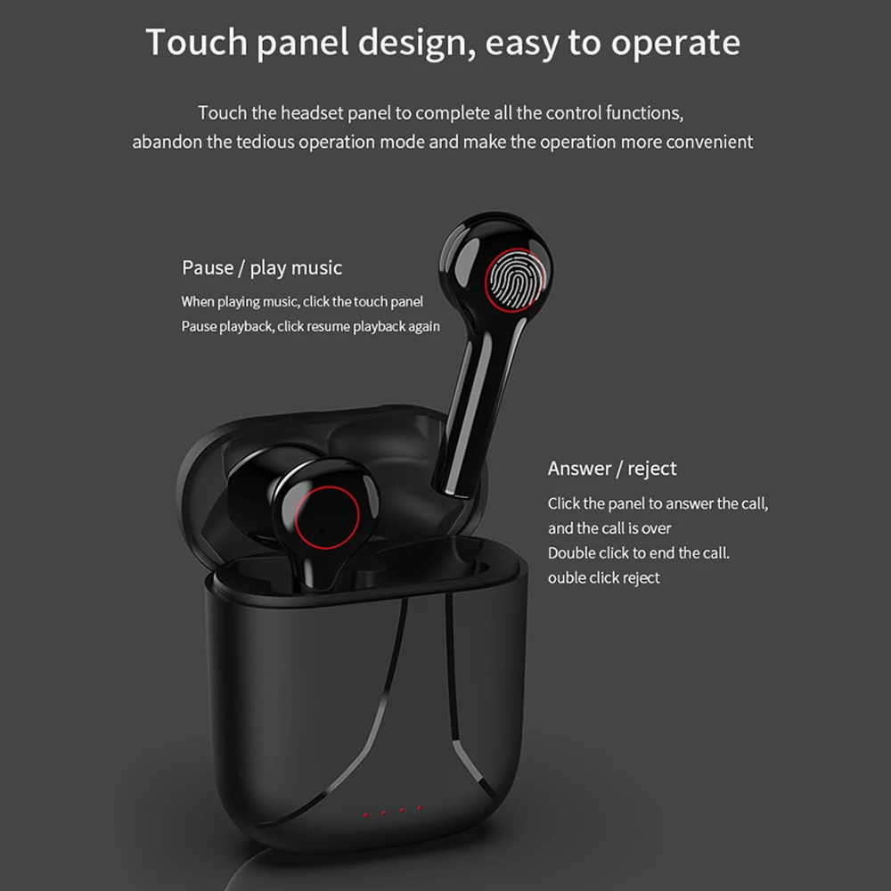 KNUPATH L31 TWS Bluetooth5.0 Wireless Headphones Business Headset IPX7 Waterproof Music Earphones Sport Earbuds Works on all
KNUPATH L31 TWS Bluetooth5.0 Wireless Headphones Business Headset IPX7 Waterproof Music Earphones Sport Earbuds Works on all