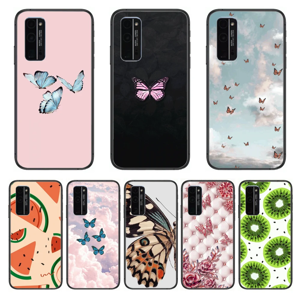 Flowers butterfly Phone Case Hull For Huawei Honor 8 9 10 20 30 A S Lite Pro 5g i Black Back Soft Cell Cover Pretty
Flowers butterfly Phone Case Hull For Huawei Honor 8 9 10 20 30 A S Lite Pro 5g i Black Back Soft Cell Cover Pretty