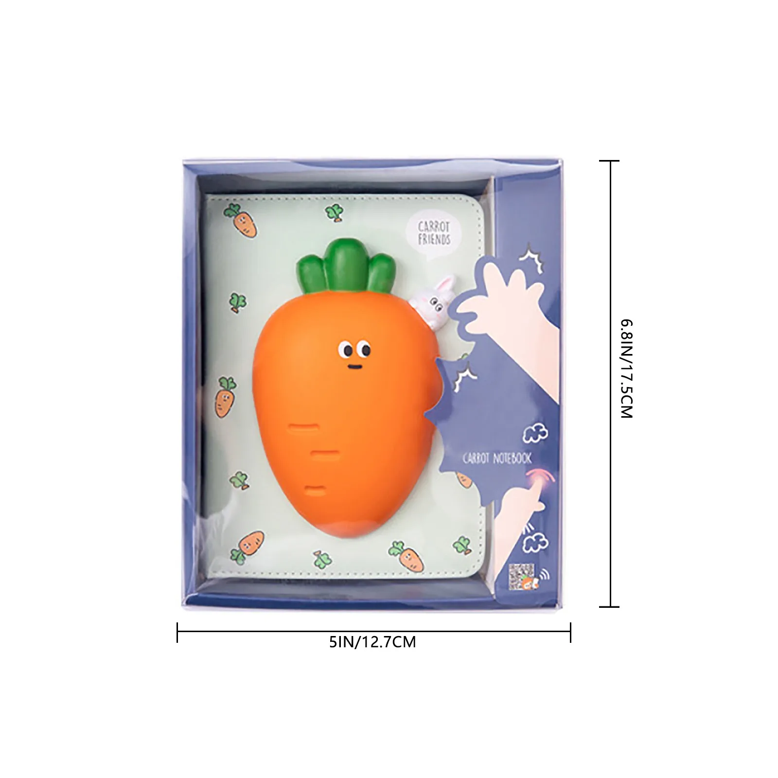 Hot-Selling Simulation Carrot Bread Student Exquisite Decompression Notebook Puzzle Learning Childrens Toy Gift Girl Collection
Hot-Selling Simulation Carrot Bread Student Exquisite Decompression Notebook Puzzle Learning Childrens Toy Gift Girl Collection