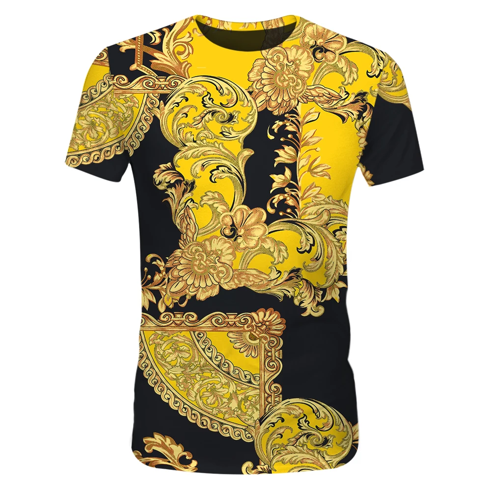 Cloudstyle 3D T-Shirt Printed Various Golden Pattern Summer Cool Attractive Short Sleeves Clothing Streetwear Comfortable Fit
Cloudstyle 3D T-Shirt Printed Various Golden Pattern Summer Cool Attractive Short Sleeves Clothing Streetwear Comfortable Fit
