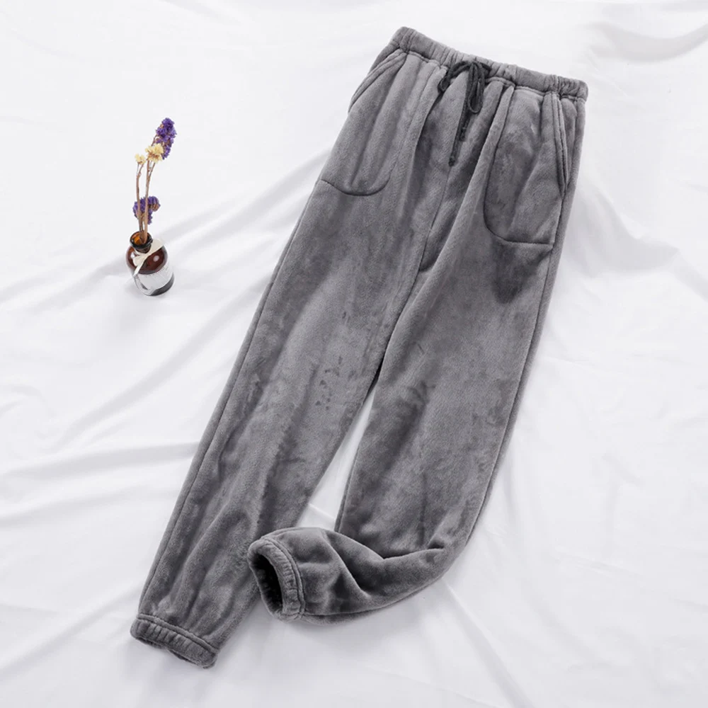 Autumn Winter Men's Home Pajama Pants Thermal Thick Flannel Warm Pants Japanese Style Large Size Coral Fleece Trousers Pants Hot
Autumn Winter Men's Home Pajama Pants Thermal Thick Flannel Warm Pants Japanese Style Large Size Coral Fleece Trousers Pants Hot