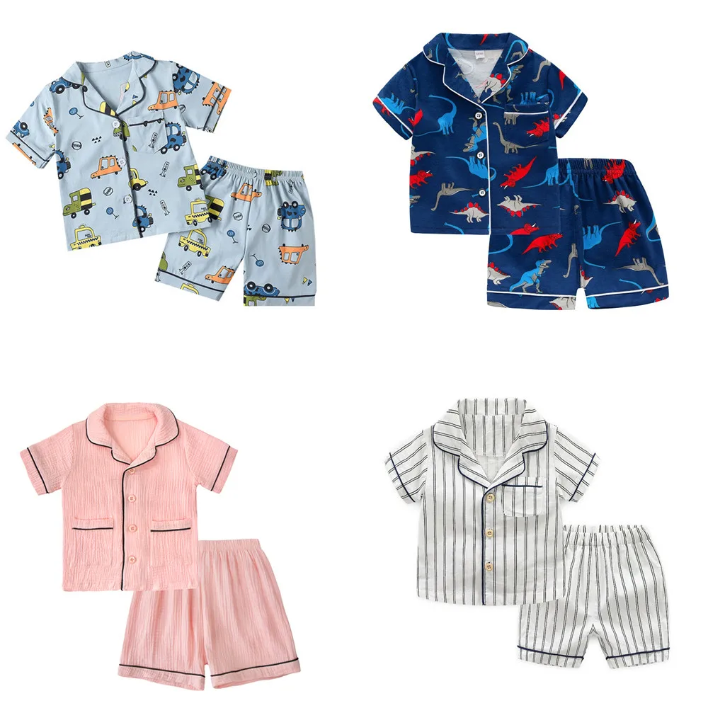 2021 Summer Girls Kids Pajamas Clothes Set Short Sleeves T-Shirt+Shorts For Baby Cotton Children's Pajamas
2021 Summer Girls Kids Pajamas Clothes Set Short Sleeves T-Shirt+Shorts For Baby Cotton Children's Pajamas