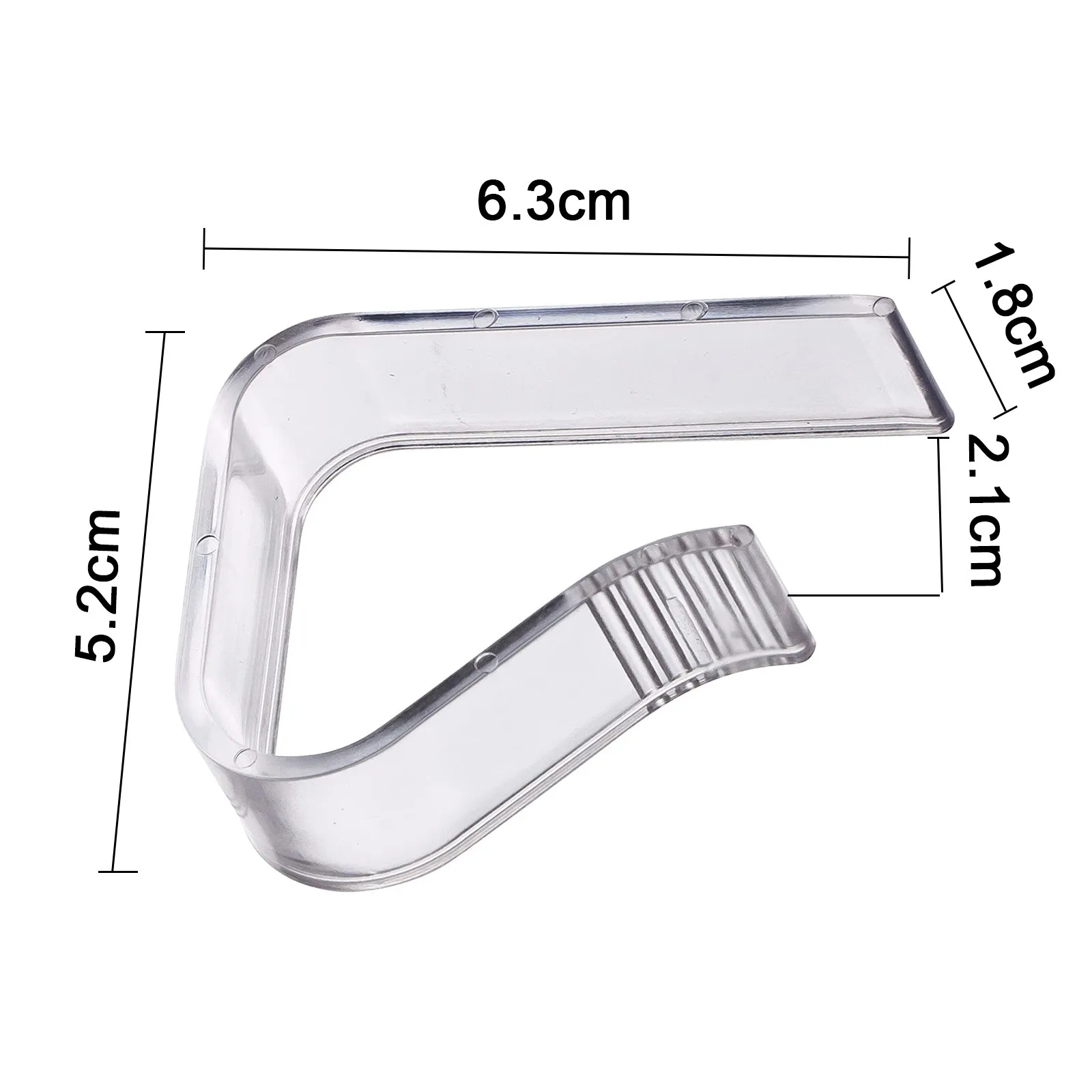 4 Transparent High-quality Plastic Tablecloth Clips Strong Fixing Function Cover Holder Clip Promenade Board Stable Clips
4 Transparent High-quality Plastic Tablecloth Clips Strong Fixing Function Cover Holder Clip Promenade Board Stable Clips