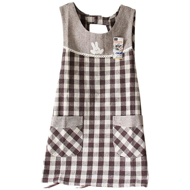 The new Korean version of the cotton hemp apron fashion lad with pocket anti-fouling apron kitchen home clothing cover
The new Korean version of the cotton hemp apron fashion lad with pocket anti-fouling apron kitchen home clothing cover