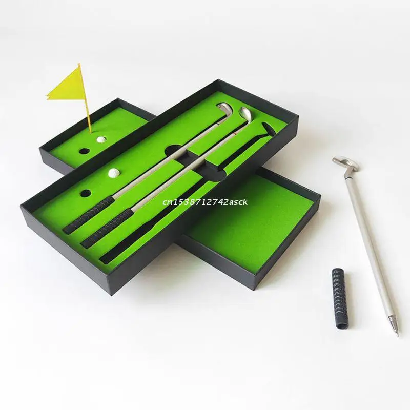 Simulated Golf Course Premium Mini Golf Putter Pen Set Office Gift Men Ballpoint Dropship
Simulated Golf Course Premium Mini Golf Putter Pen Set Office Gift Men Ballpoint Dropship