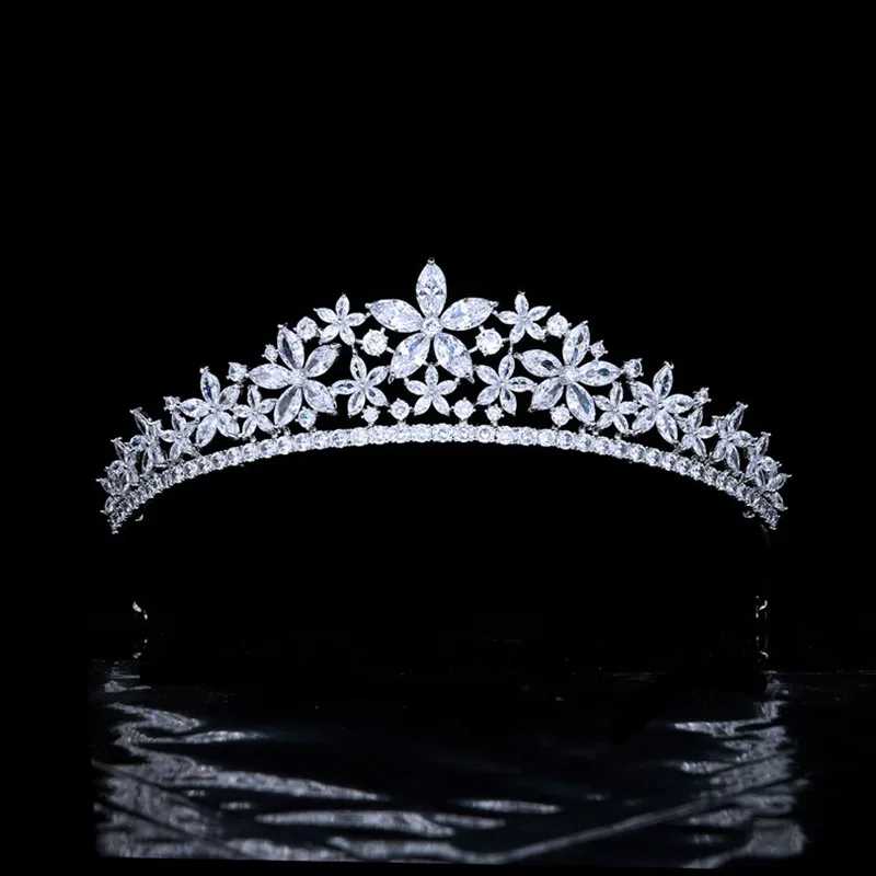 Floral Tiaras Full Zircon Bride Wedding Crown Headband Forest Series Wedding Hairband Women Hair Jewelry Accessories HQ0417
Floral Tiaras Full Zircon Bride Wedding Crown Headband Forest Series Wedding Hairband Women Hair Jewelry Accessories HQ0417
