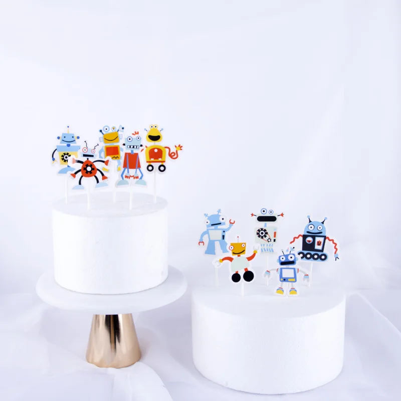 10pcs/Lot Simple Alien Robot Acrylic Cake Topper For Birthday Decoration Baby Cake Topper Happy Birthday Personalized Cake Decor
10pcs/Lot Simple Alien Robot Acrylic Cake Topper For Birthday Decoration Baby Cake Topper Happy Birthday Personalized Cake Decor