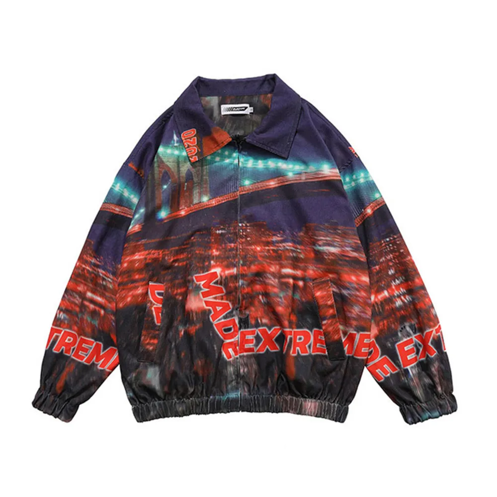New Men Jacket All over Printed Letters 2020 Autumn High Street Hip Hop Jacket Men Classic Loose Fit Jacket
New Men Jacket All over Printed Letters 2020 Autumn High Street Hip Hop Jacket Men Classic Loose Fit Jacket