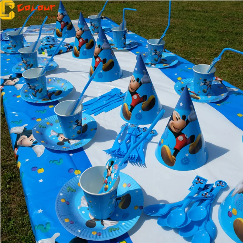 Cartoon Disney Mickey Mouse Theme Kids One year Favor Birthday Party set Cups Plates Baby Shower Disposable Tableware Supplies
Cartoon Disney Mickey Mouse Theme Kids One year Favor Birthday Party set Cups Plates Baby Shower Disposable Tableware Supplies