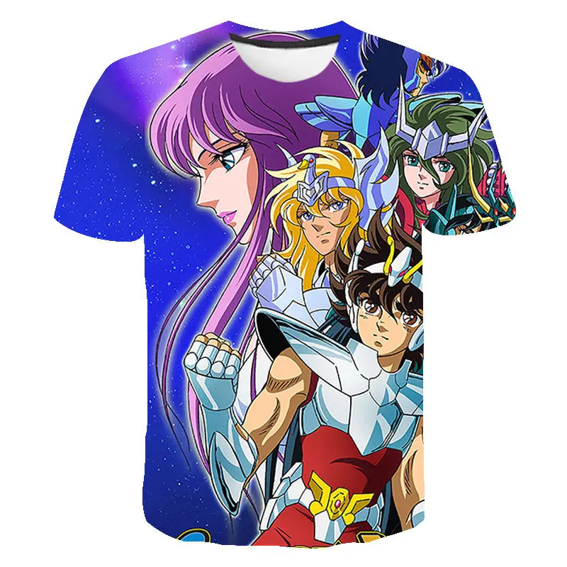 Summer 3D Printed T Shirt Saint Seiya Casual Men Women Children Fashion Streetwear Short Sleeve Cotton Boy Girl Kids Cool Tops
Summer 3D Printed T Shirt Saint Seiya Casual Men Women Children Fashion Streetwear Short Sleeve Cotton Boy Girl Kids Cool Tops