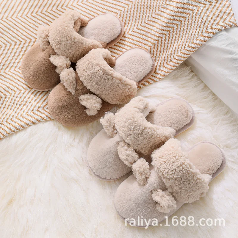 Lovers indoor cotton shoes in autumn and winter wear non-slip warm and fluffy soft bottom fleecy simple bag with cotton shoes
Lovers indoor cotton shoes in autumn and winter wear non-slip warm and fluffy soft bottom fleecy simple bag with cotton shoes