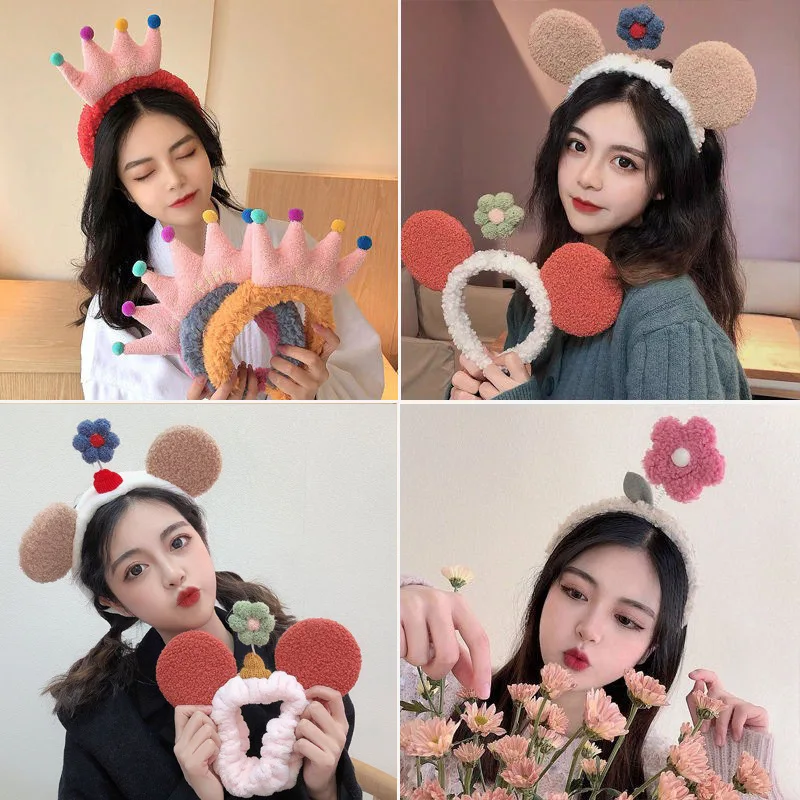 Fashion Cute Flower Headband Autumn and Winter Lamb Head band Hairbands Funny Korean Hair Accessories For Women Girls Headdress
Fashion Cute Flower Headband Autumn and Winter Lamb Head band Hairbands Funny Korean Hair Accessories For Women Girls Headdress