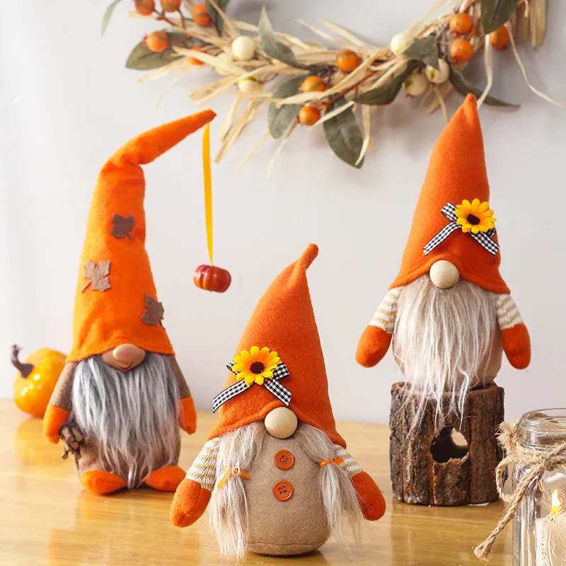 New Christmas Plush Toys Autumn Harvest Festival Sunflower Faceless Doll THANKSGIVING Decorations Ornaments Halloween Party Home
New Christmas Plush Toys Autumn Harvest Festival Sunflower Faceless Doll THANKSGIVING Decorations Ornaments Halloween Party Home