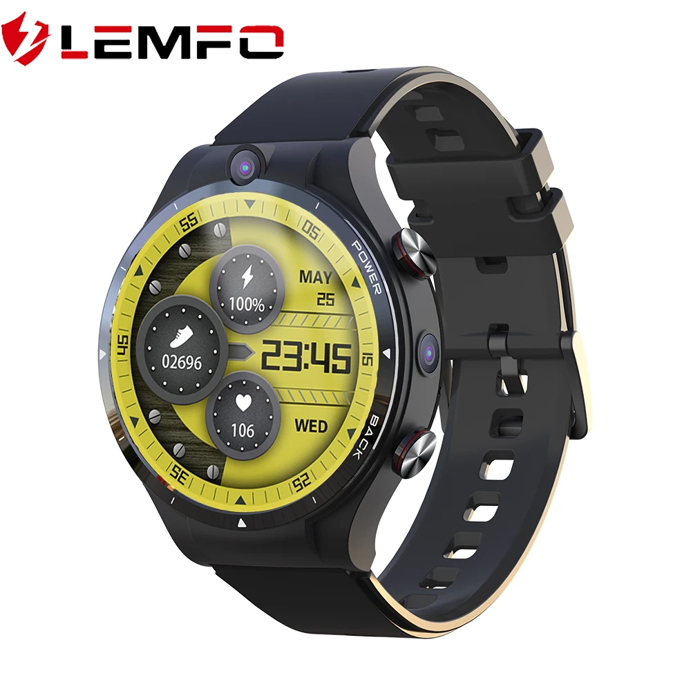 LEMFO LEM15 4G Smart Watch Man Android 10 GPS Wifi Dual Camera 4GB 128GB Smartwatch Men 2021 With 900Mah Power Bank Phone Watch
LEMFO LEM15 4G Smart Watch Man Android 10 GPS Wifi Dual Camera 4GB 128GB Smartwatch Men 2021 With 900Mah Power Bank Phone Watch