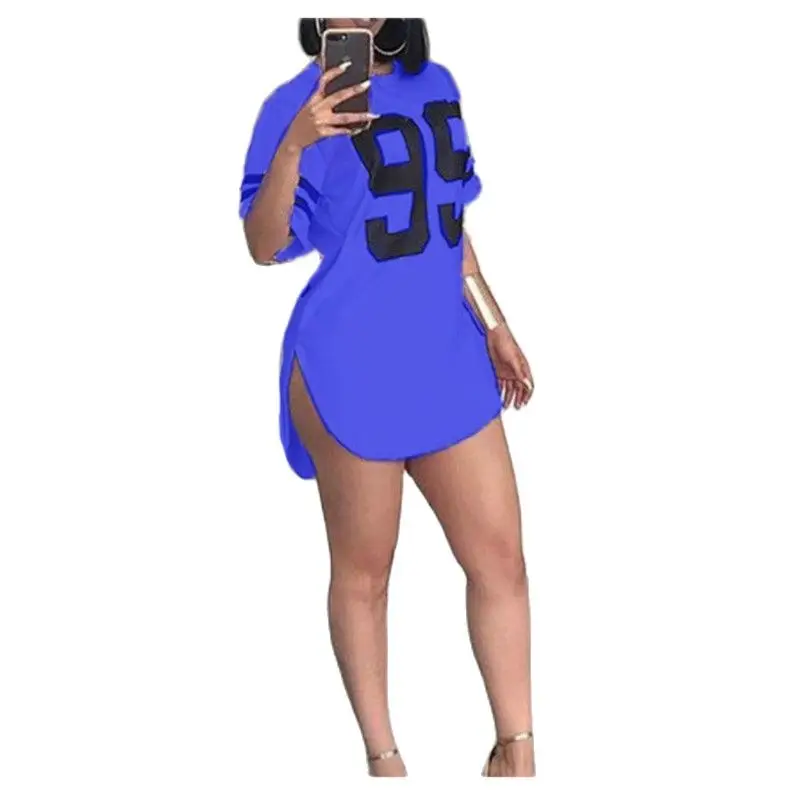 Summer Top Tees Number Print Women T-shirt Oversized Women Tops Long Split t Shirt Sports Women Clothing Casual t Shirt Tops
Summer Top Tees Number Print Women T-shirt Oversized Women Tops Long Split t Shirt Sports Women Clothing Casual t Shirt Tops
