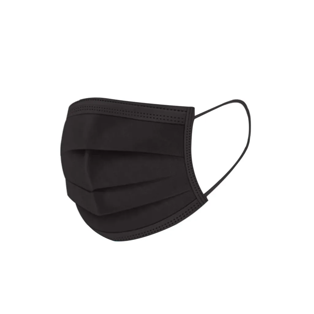 100pcs Disposable Black Masks Adult Face Mask mascarilla mascarar masque noir masker maschera Mscara negra preta Maske maska 
100pcs Disposable Black Masks Adult Face Mask mascarilla mascarar masque noir masker maschera Mscara negra preta Maske maska