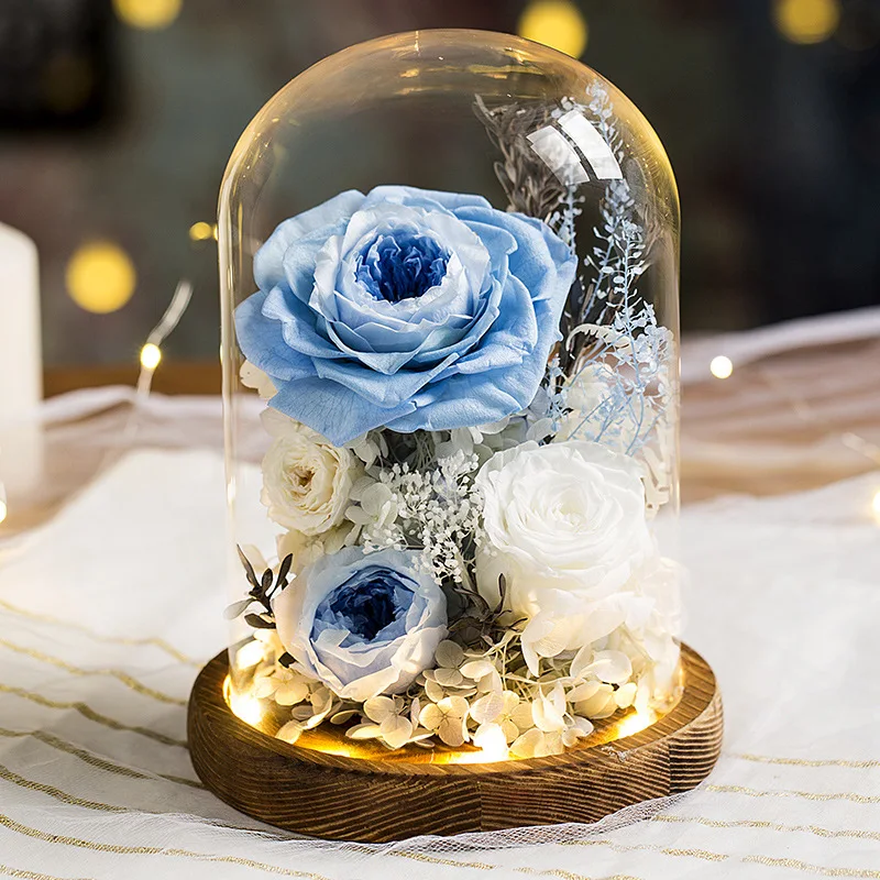 2021 LED Enchanted Galaxy Rose Eternal Foil Flower With Fairy String Lights In Dome For Christmas Valentine's Day Gift
2021 LED Enchanted Galaxy Rose Eternal Foil Flower With Fairy String Lights In Dome For Christmas Valentine's Day Gift