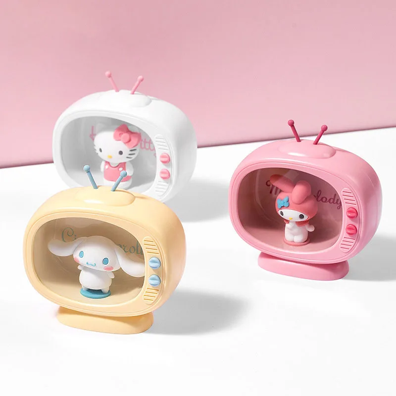 Japanese Kawaii New Mini Tv Style Night Light Bedroom Cartoon Cute Table Lamp My Melody Cinnamoroll Children Girl Heart Toy Gift
Japanese Kawaii New Mini Tv Style Night Light Bedroom Cartoon Cute Table Lamp My Melody Cinnamoroll Children Girl Heart Toy Gift