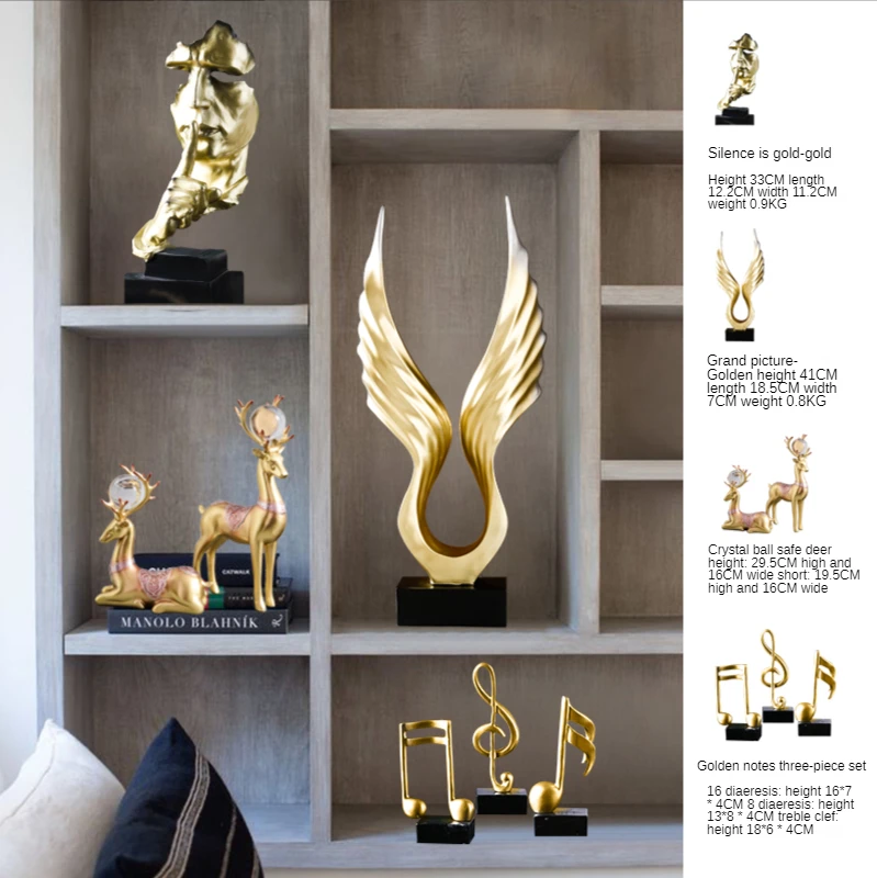 Nordic Light Luxury Home Decor Golden Crystal Ball Accessories Living Room Decorations Offices Ornaments Figurines For Interior
Nordic Light Luxury Home Decor Golden Crystal Ball Accessories Living Room Decorations Offices Ornaments Figurines For Interior