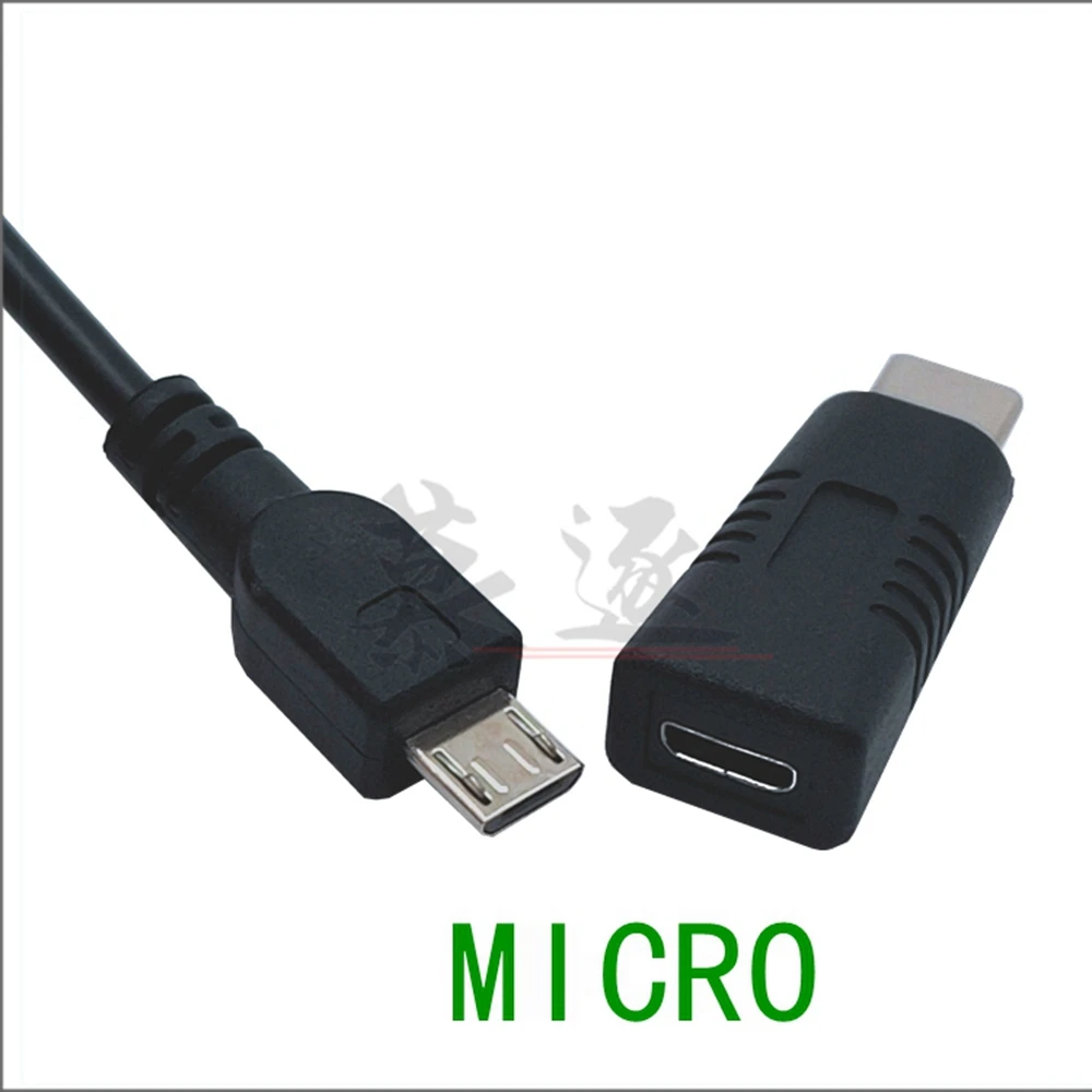 Mini USB bus to type-C connector t data cable charging adapter line Huawei Xiaomi mobile phone | Компьютеры и офис