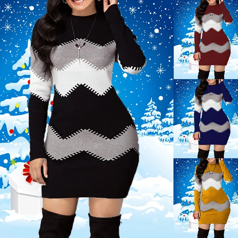 New Fashion Knitted Long Multi-color Top Long Striped Long-sleeved Autumn Winter Sweater Long Multi-color Slim-fit Sweater
New Fashion Knitted Long Multi-color Top Long Striped Long-sleeved Autumn Winter Sweater Long Multi-color Slim-fit Sweater