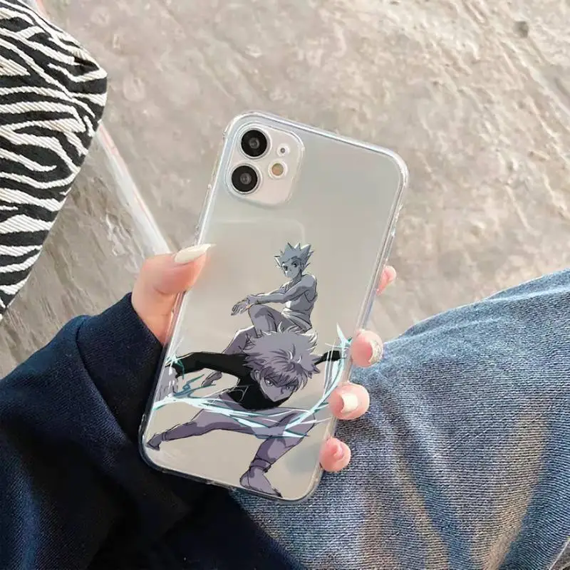 Hunter x Hunter Phone Case Transparent Clear for iPhone 11 12 mini pro XS MAX 7 8 6 6S Plus X 5S SE 2020 XR
Hunter x Hunter Phone Case Transparent Clear for iPhone 11 12 mini pro XS MAX 7 8 6 6S Plus X 5S SE 2020 XR