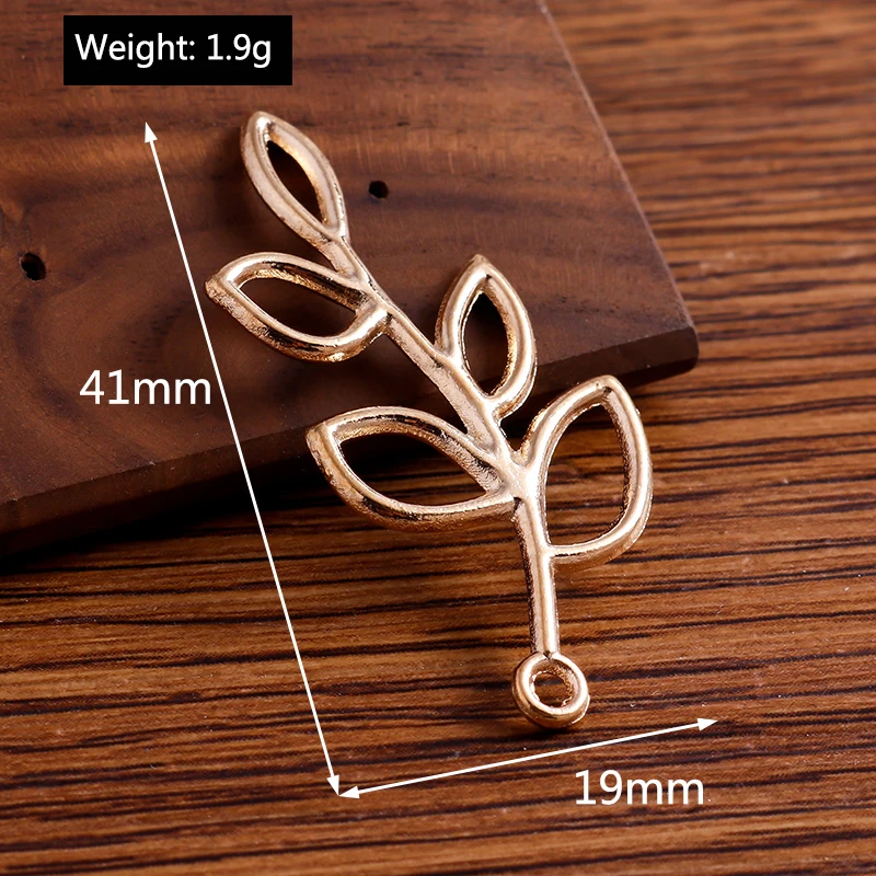 10pcs 19*41mm Trendy Branches Charms for Earring Pendants Necklace DIY Flower Charms Decoration Handmade Jewelry Findings Making
10pcs 19*41mm Trendy Branches Charms for Earring Pendants Necklace DIY Flower Charms Decoration Handmade Jewelry Findings Making