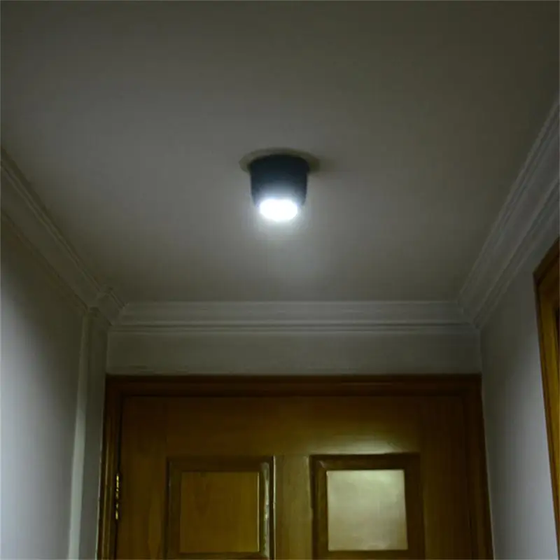 LED Wireless Motion Sensor Night Light LED Wall Lights 360 Degree Rotation Battery Power Closet Hallway Light 9 Lamp Beads
LED Wireless Motion Sensor Night Light LED Wall Lights 360 Degree Rotation Battery Power Closet Hallway Light 9 Lamp Beads