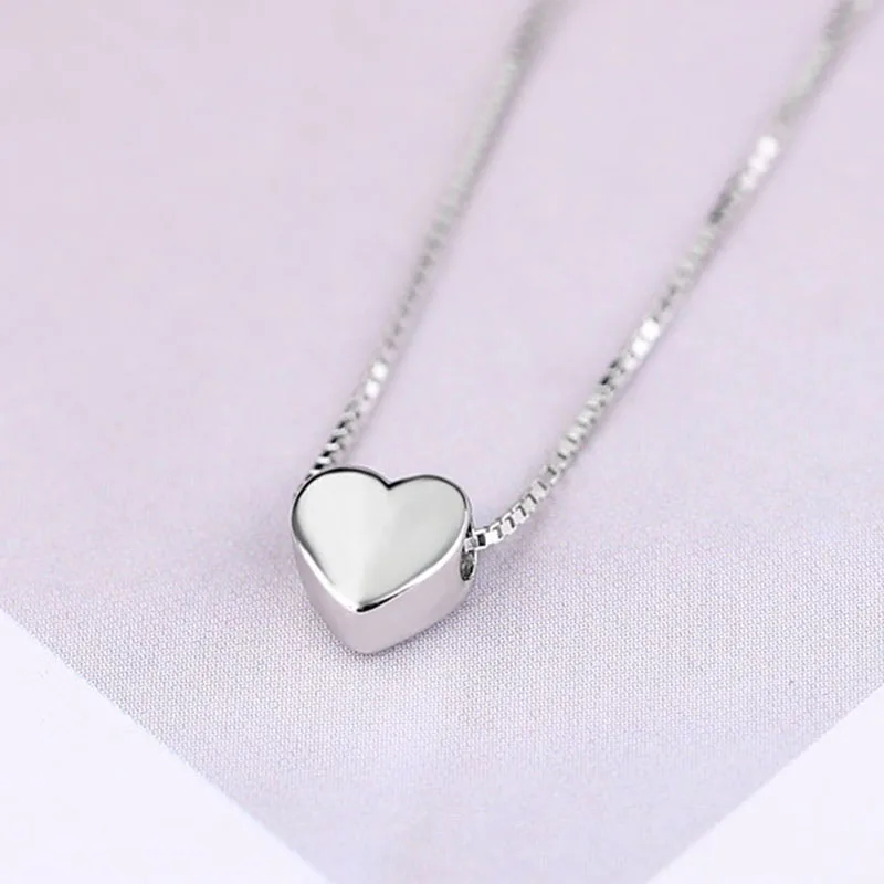 High Quality Love Heart Choker Necklace Women Silver Color Clavicle Chain Wedding Party Couple Jewelry Gift Accessories Fashion
High Quality Love Heart Choker Necklace Women Silver Color Clavicle Chain Wedding Party Couple Jewelry Gift Accessories Fashion