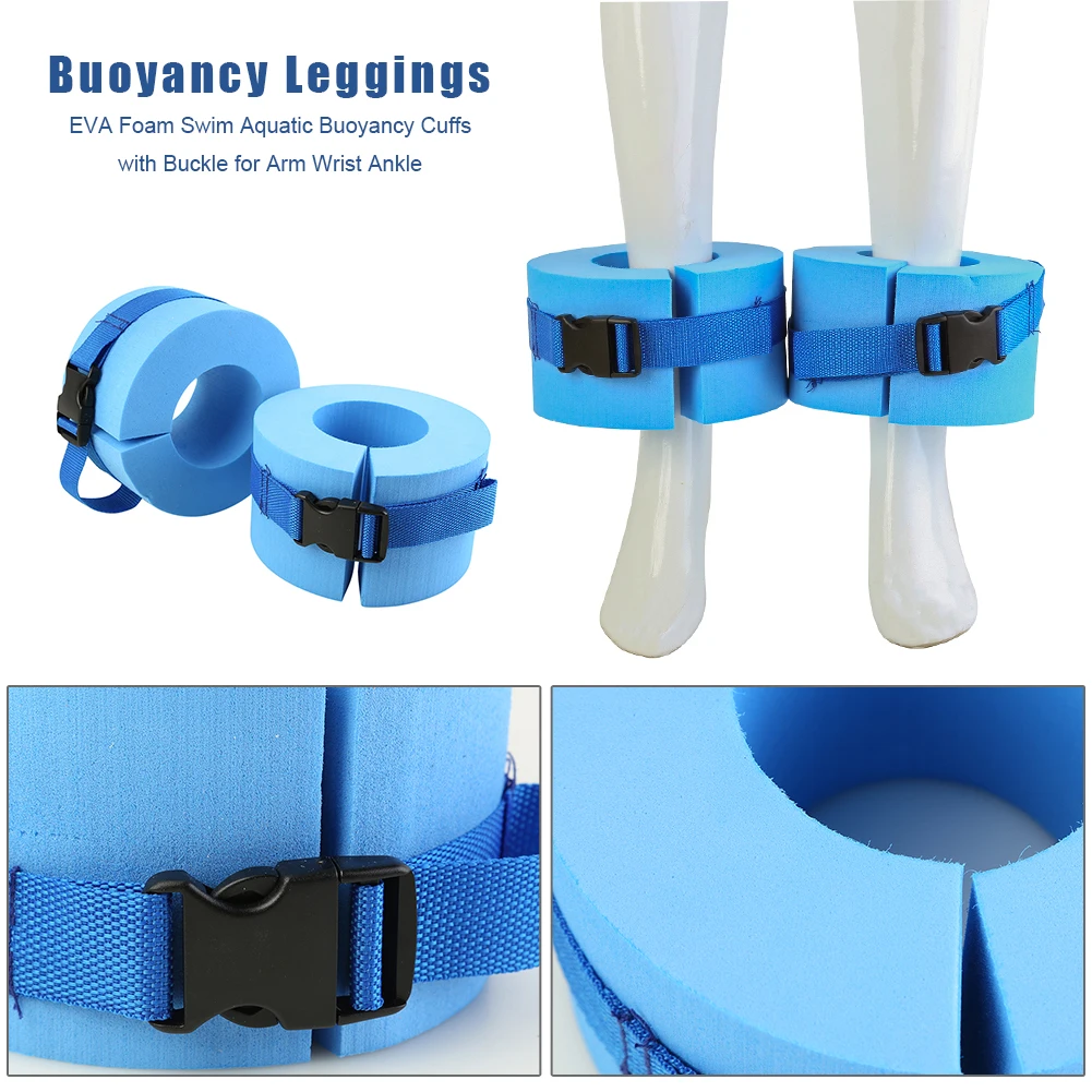 2 pcs Foam Aquatic Cuffs Swimming Leggings Arm Floating Ring Heavy Weights Water Exercise Aerobics Rings Swim Accessories
2 pcs Foam Aquatic Cuffs Swimming Leggings Arm Floating Ring Heavy Weights Water Exercise Aerobics Rings Swim Accessories