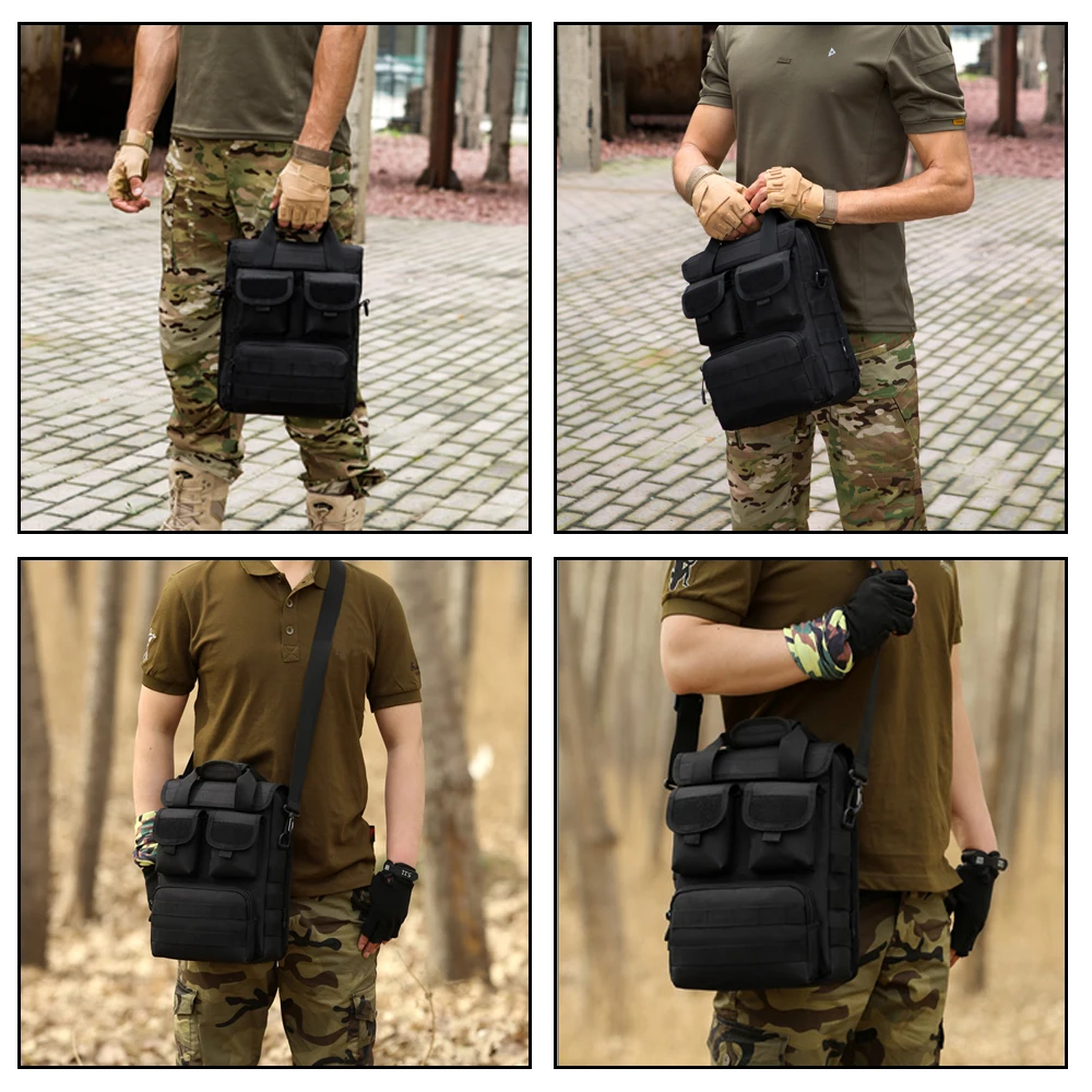 Tactical Messenger Bag Men Military Molle Sling Shoulder Pack Laptop Crossbody Shoulder Bag Handbag for Hunting Outdoor
Tactical Messenger Bag Men Military Molle Sling Shoulder Pack Laptop Crossbody Shoulder Bag Handbag for Hunting Outdoor