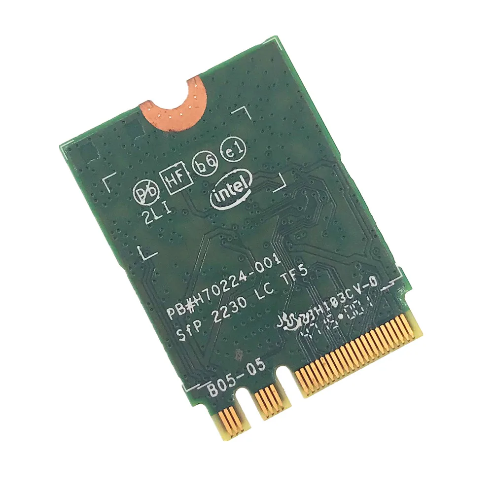 С антеннами + intel 8260NGW Wifi 867 Мбит/с NGFF 802.11ac 2 4G/5 ГГц 802.11a/b/g/n/ac Bluetooth-совместимая карта 4