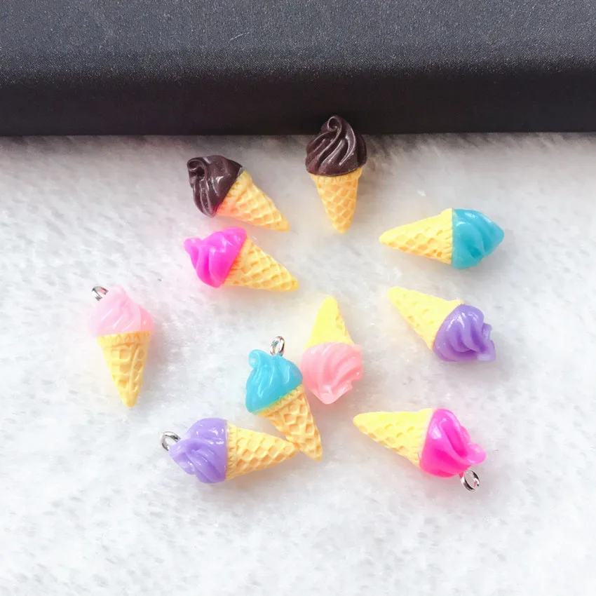 10pcs 18mm*9mm Cute Multicolor stereoscopic Ice cream For Necklace Keychain Pendant DIY Making Accessories
10pcs 18mm*9mm Cute Multicolor stereoscopic Ice cream For Necklace Keychain Pendant DIY Making Accessories