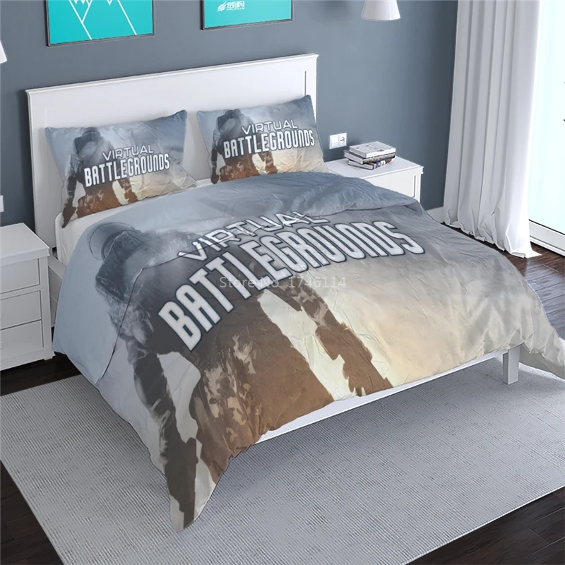 Playerunknown's Battlegrounds Game 3D Printed Bedding Set Duvet Cover /Comforter Cover Set Bed Linens Home Textile for Boys Gift
Playerunknown's Battlegrounds Game 3D Printed Bedding Set Duvet Cover /Comforter Cover Set Bed Linens Home Textile for Boys Gift