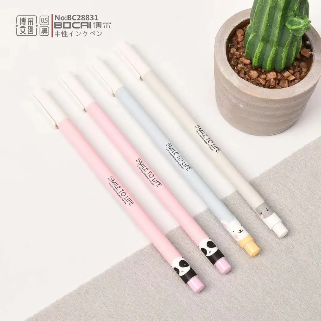 48pcs Gel Pen Cartoon black colored gift gel-ink pens pens for writing Cute stationery office school supplies
48pcs Gel Pen Cartoon black colored gift gel-ink pens pens for writing Cute stationery office school supplies