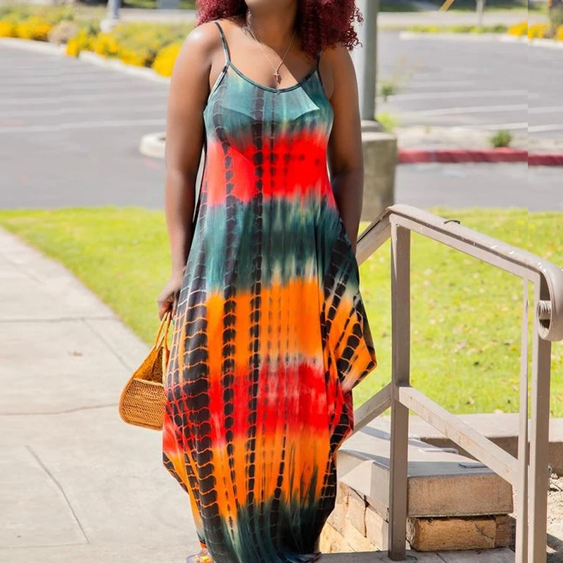 Print Plus Size Dresses for Women Sleeveless Loose 4XL 5XL Casual Loose Ladies Tie Dye Summer Maxi Long Dress 2021 Fashion New
Print Plus Size Dresses for Women Sleeveless Loose 4XL 5XL Casual Loose Ladies Tie Dye Summer Maxi Long Dress 2021 Fashion New