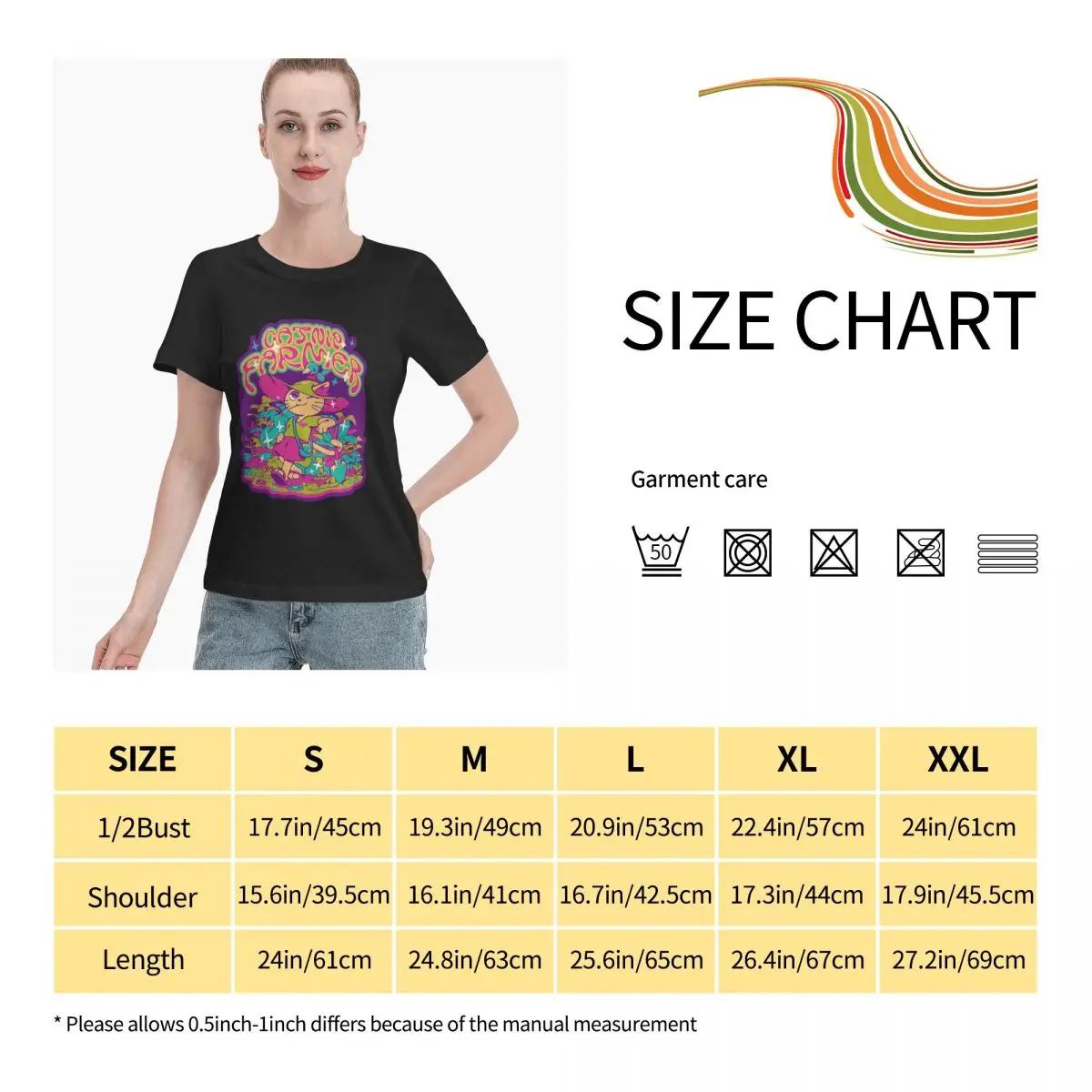 Anime Catnip FarmerWomens Short Sleeve T-Shirt Aesthetic Clothes Comfortable Summer Tee 100% Cotton
Anime Catnip FarmerWomens Short Sleeve T-Shirt Aesthetic Clothes Comfortable Summer Tee 100% Cotton