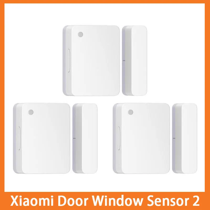 

Original Xiaomi Mijia Door Window Sensor 1 2 Alarm System Work with Gateway Mi Home APP Pocket Size Smart Home Automatic Control