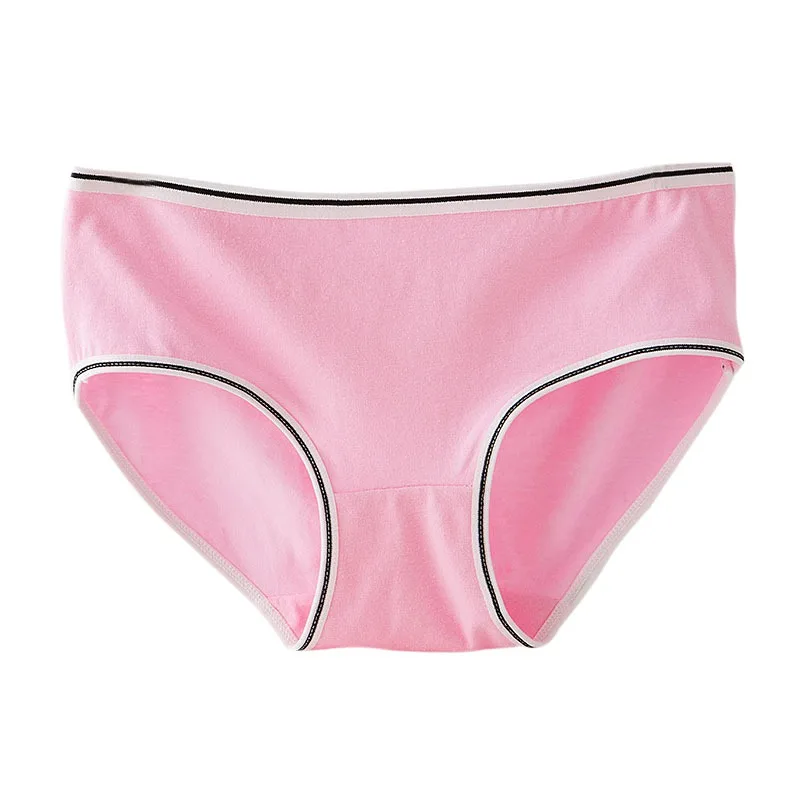 Women Solid Cotton Mid Waist Underwear Briefs
Women Solid Cotton Mid Waist Underwear Briefs