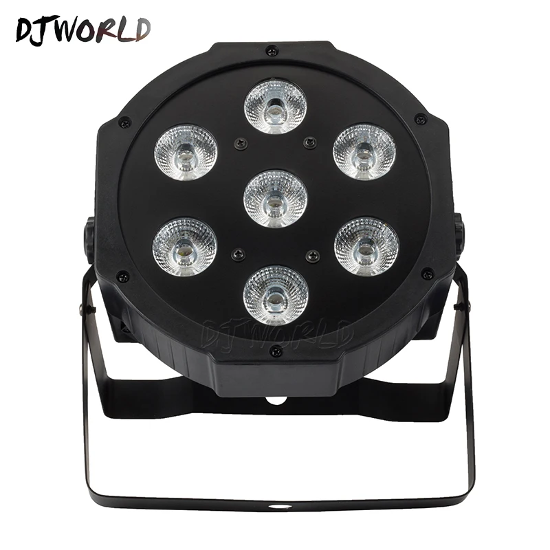 Djworld беспроводной пульт дистанционного управления 7x12 Вт RGBW 4в1 цвет 7x18 RGBWA UV 6в1
