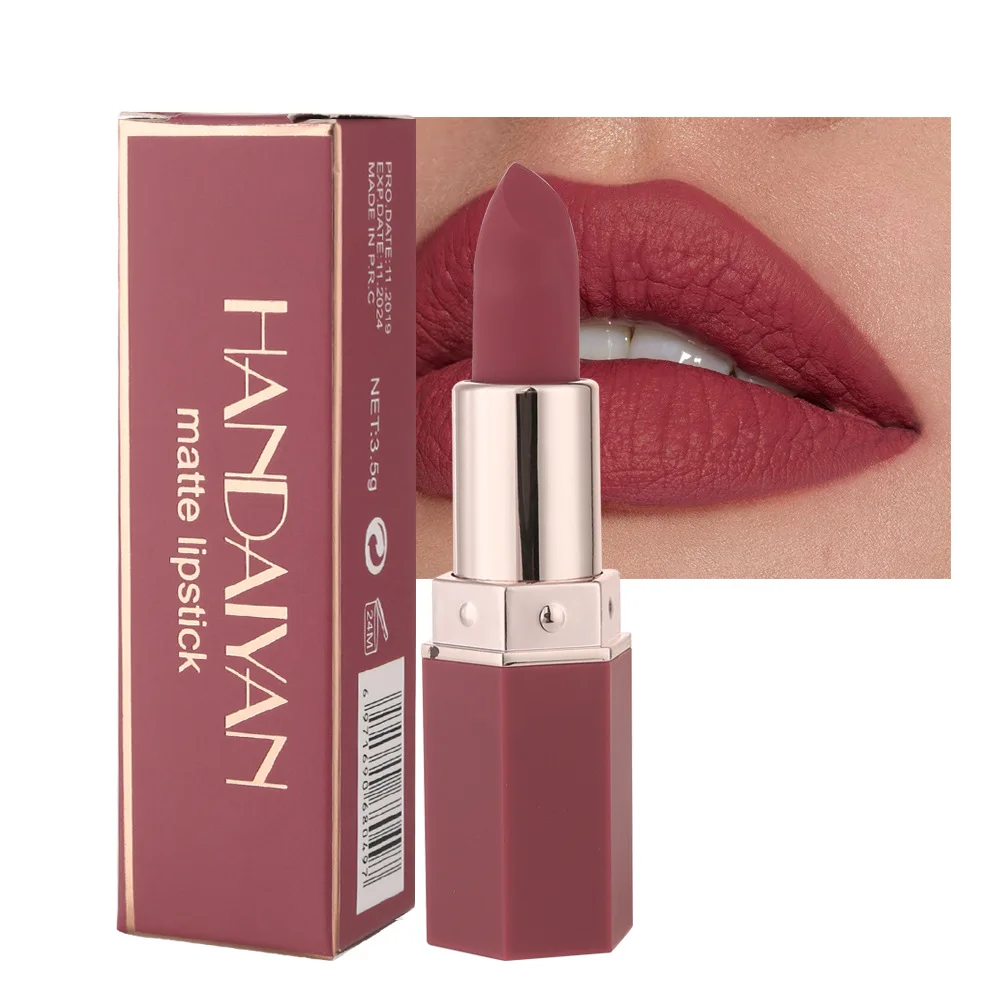 Matte Makeup Lipstick Smooth Waterproof Lip Stick On-stick Cup Makeup Lip Tint Easy To Wear Makeup Cosmetic for Women
Matte Makeup Lipstick Smooth Waterproof Lip Stick On-stick Cup Makeup Lip Tint Easy To Wear Makeup Cosmetic for Women